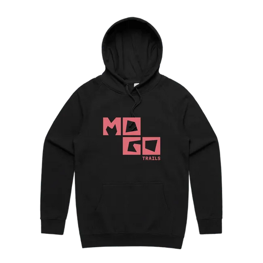 Mogo Trails Hoodie - Pink Logo