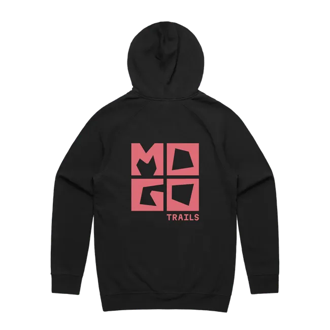 Mogo Trails Hoodie - Pink Logo