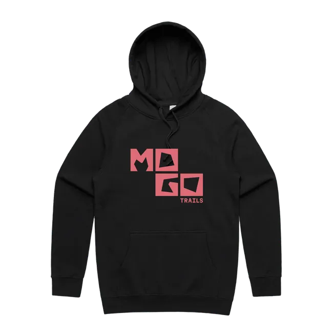 Mogo Trails Hoodie - Pink Logo