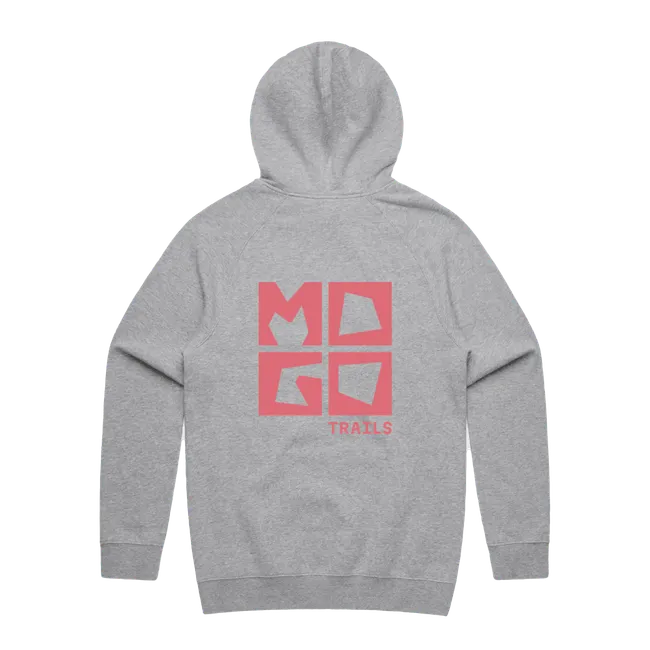 Mogo Trails Hoodie - Pink Logo