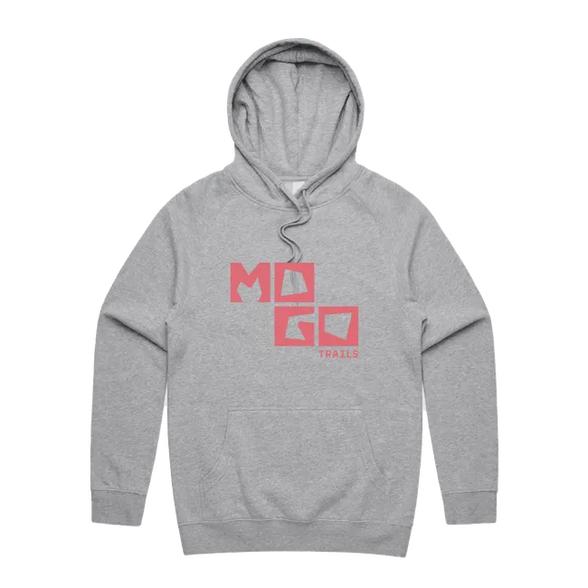 Mogo Trails Hoodie - Pink Logo