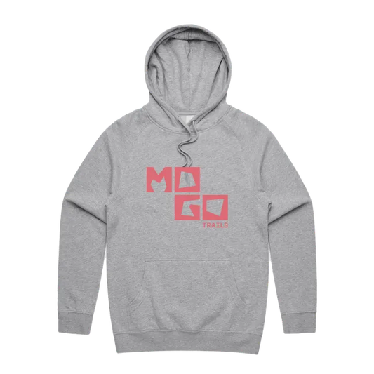 Mogo Trails Hoodie - Pink Logo