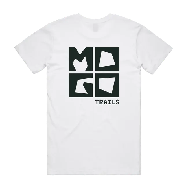Unisex Mogo Trails Tee - Stone Logo
